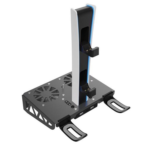 PS5 Slim Host Wall Rugged Cooling Fan Stand Bracket Item | Buy PS5 Slim Host Wall Rugged Cooling Fan Stand Bracket | SPOP Enterprise Global